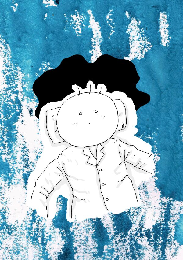 坊太と睡眠　イラスト