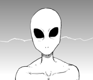 宇宙人　イラスト