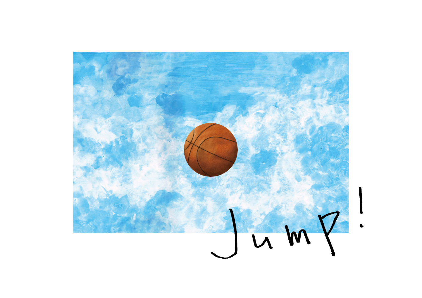 絵本「JUMP!」イラスト