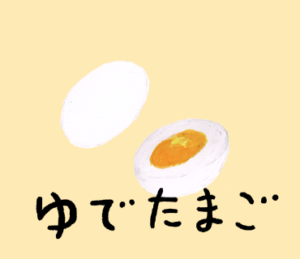 ゆでたまご　LINE スタンプ　イラスト