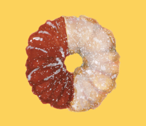 LINEスタンプ　ドーナツ　イラスト