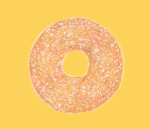 LINEスタンプ　ドーナツ　イラスト