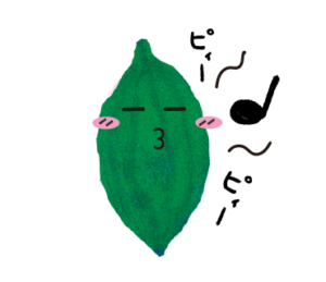 LINEスタンプ　ご機嫌　カカオ君　イラスト