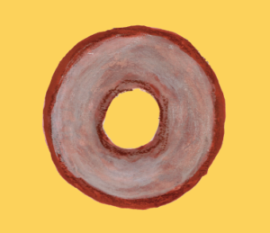 LINEスタンプ　ドーナツ　イラスト