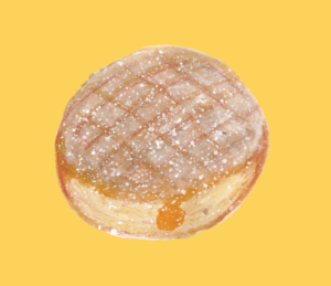 LINEスタンプ　ドーナツ　イラスト