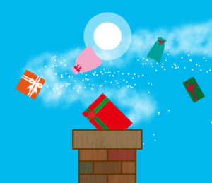 LINEスタンプ クリスマスプレゼント　イラスト