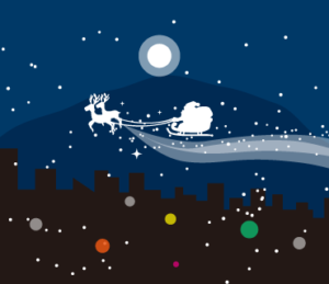 LINEスタンプ サンタクロース　イラスト