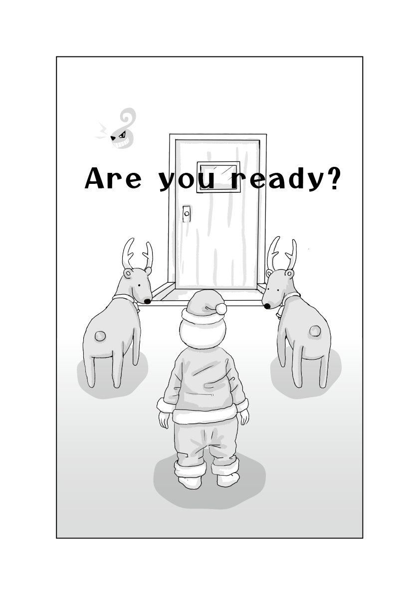 坊太の日常　漫画　イラスト