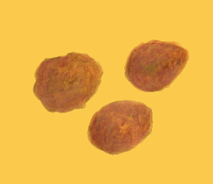 LINEスタンプ　唐揚げ　 イラスト