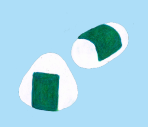 LINEスタンプ　おにぎり　 イラスト