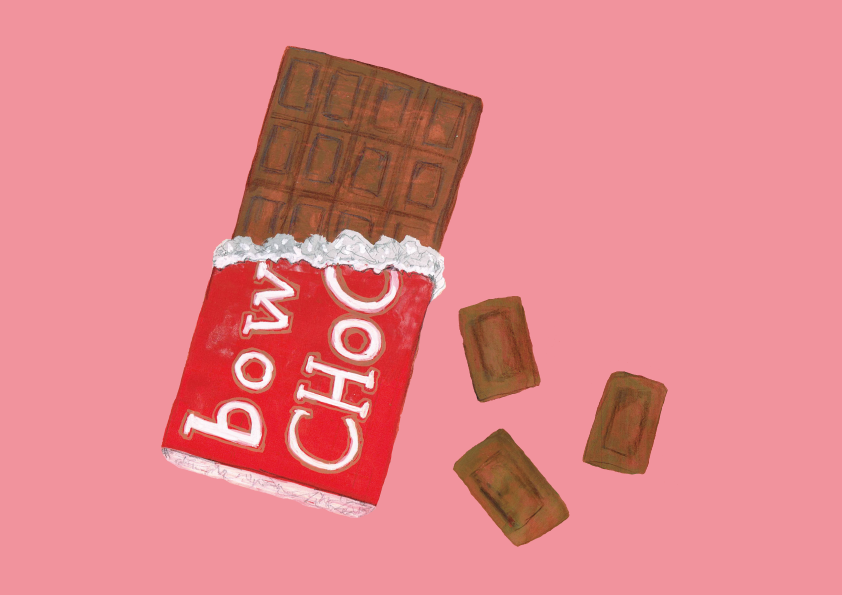 チョコレート　イラスト