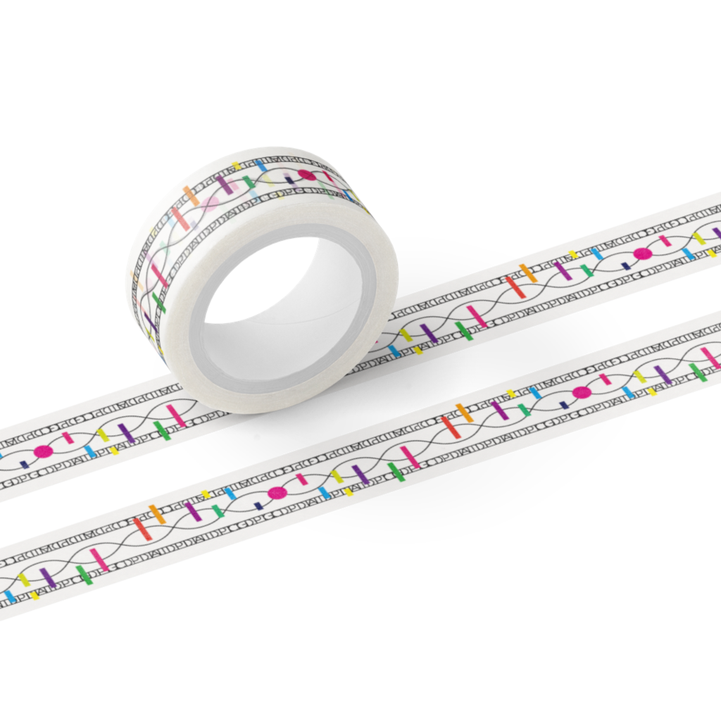 マスキングテープ　MUDAI 螺旋記号