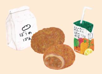 カレーパン　イラスト