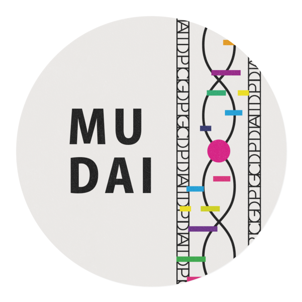 マスキングテープ　MUDAI 螺旋記号