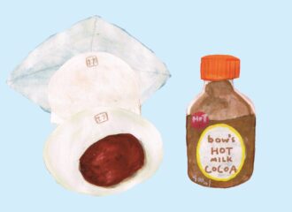 あんまん　ココア　イラスト