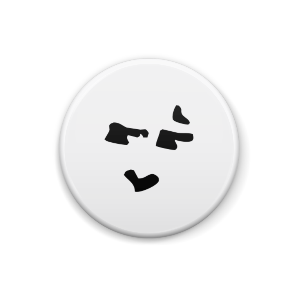 bow's Town people　まあねな人　缶バッジ