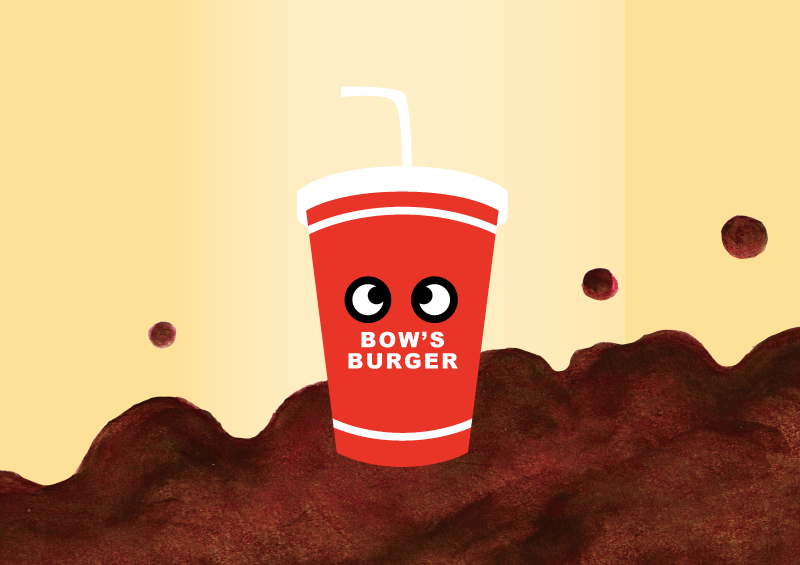 コーラ　イラスト