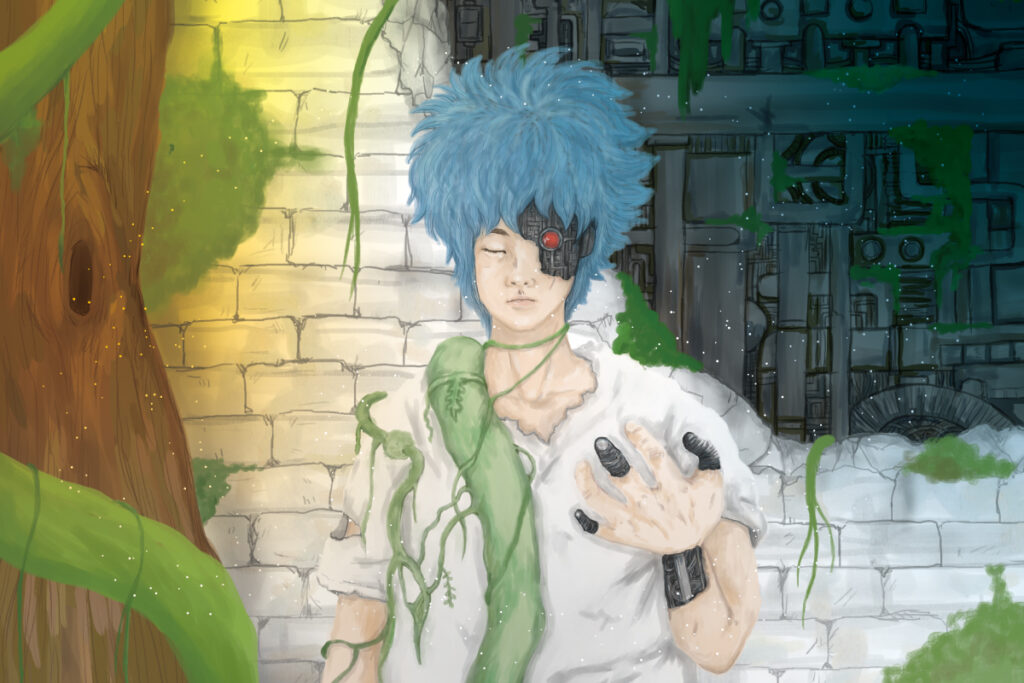 機械人間　イラスト