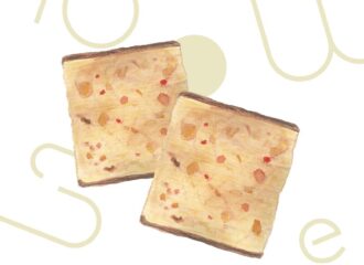 フルーツケーキ　イラスト