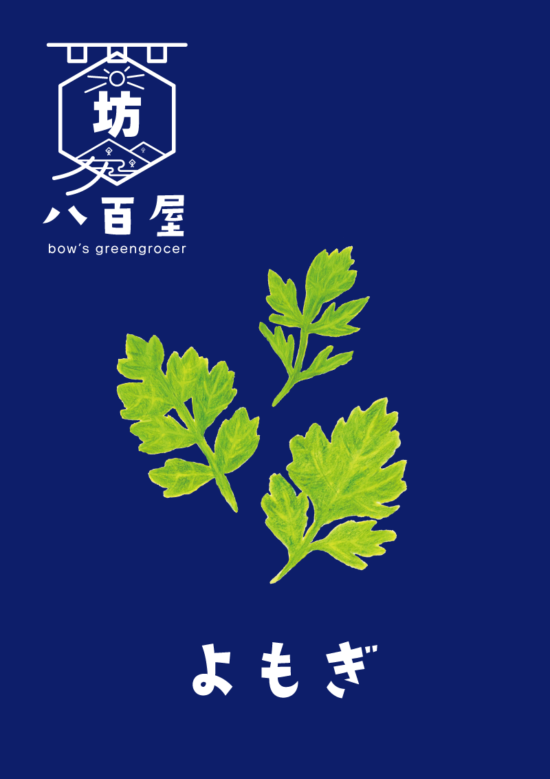 野菜　よもぎ　イラスト