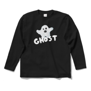 「ゴースト イラスト」Tシャツ