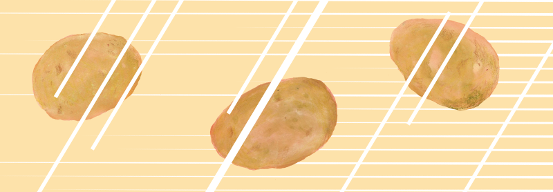 フライドポテト　イラスト