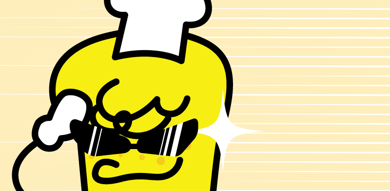 サングラスジョニー　イラスト