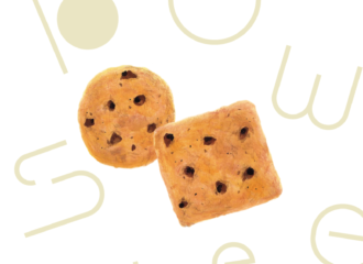 チョコチップクッキー　イラスト