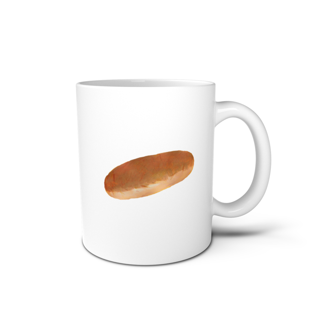 コッペパン　イラストマグカップ