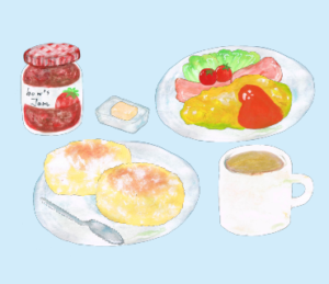 LINEスタンプ　イングリッシュマフィン