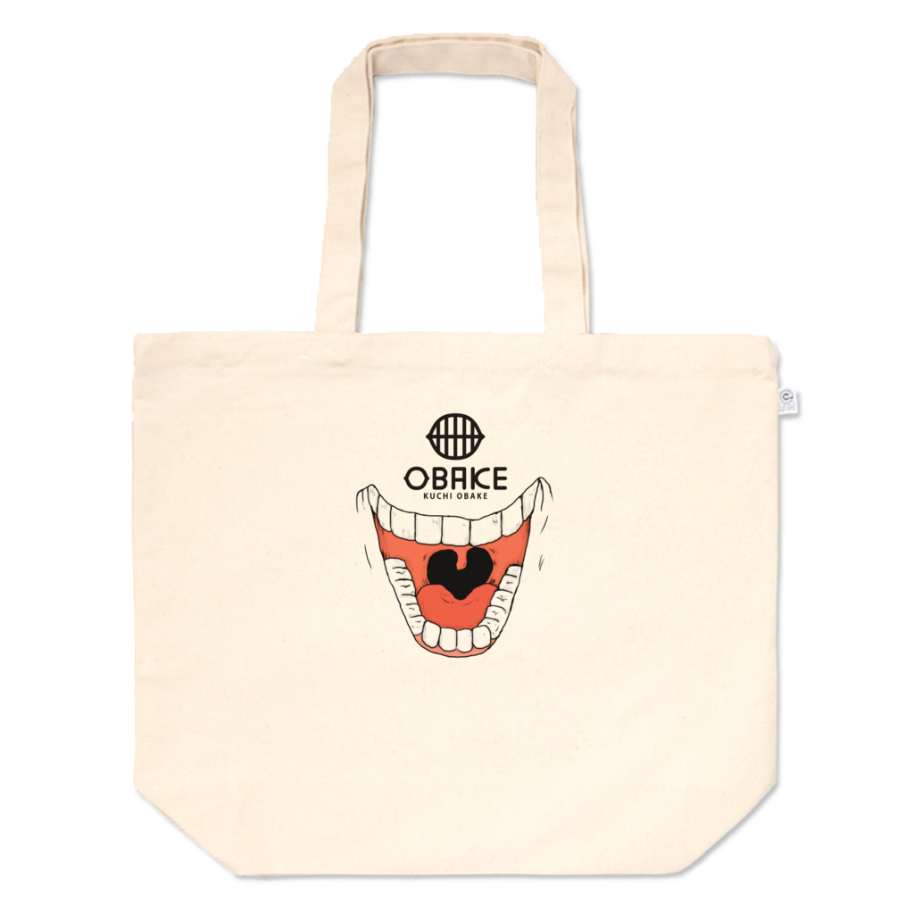 くちおばけ　トートバッグ