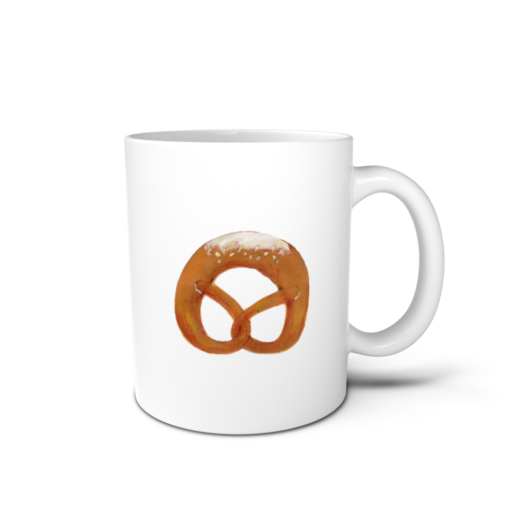 「ブレッツェル」イラストマグカップ