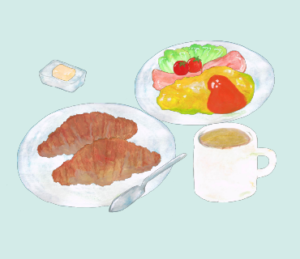 LINEスタンプ　クロワッサン