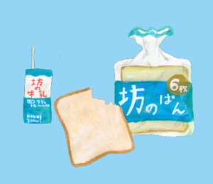 LINEスタンプ　食パン