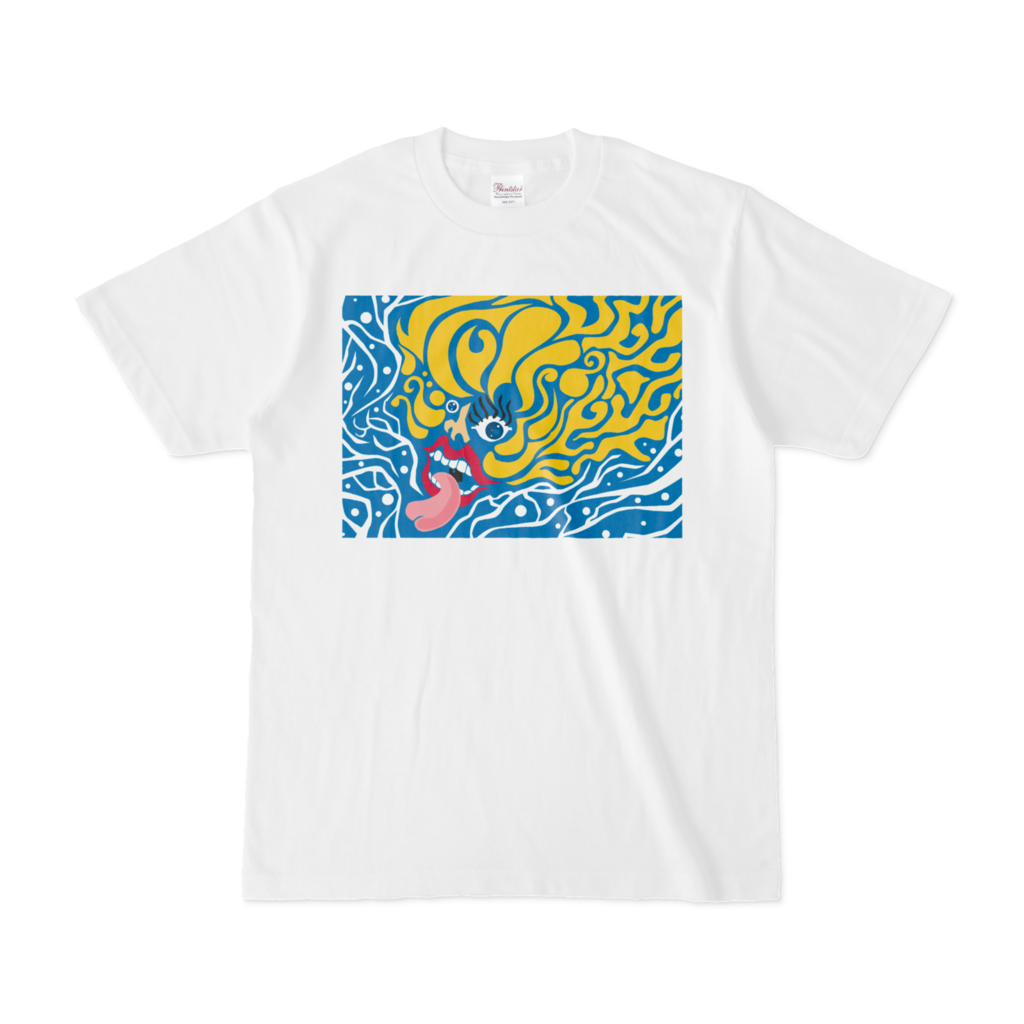 「変容」イラストTシャツ