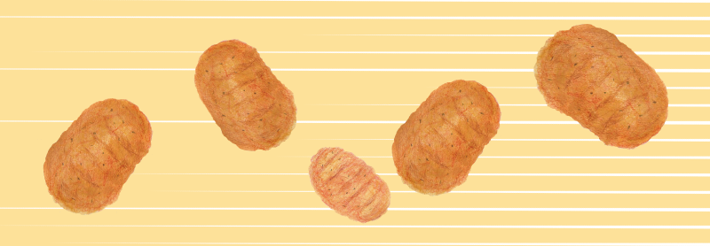 チキンナゲット　イラスト