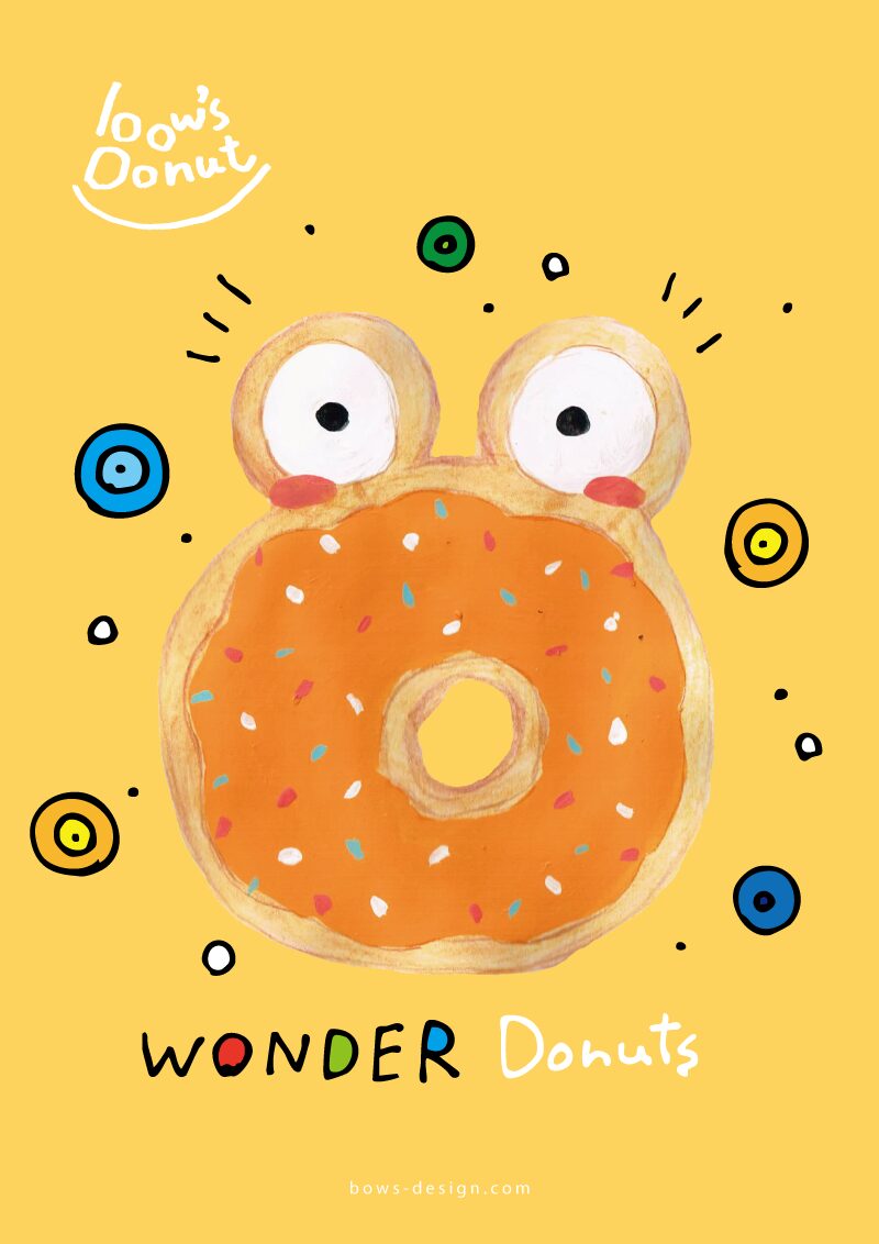 ワンダードーナツ　イラスト