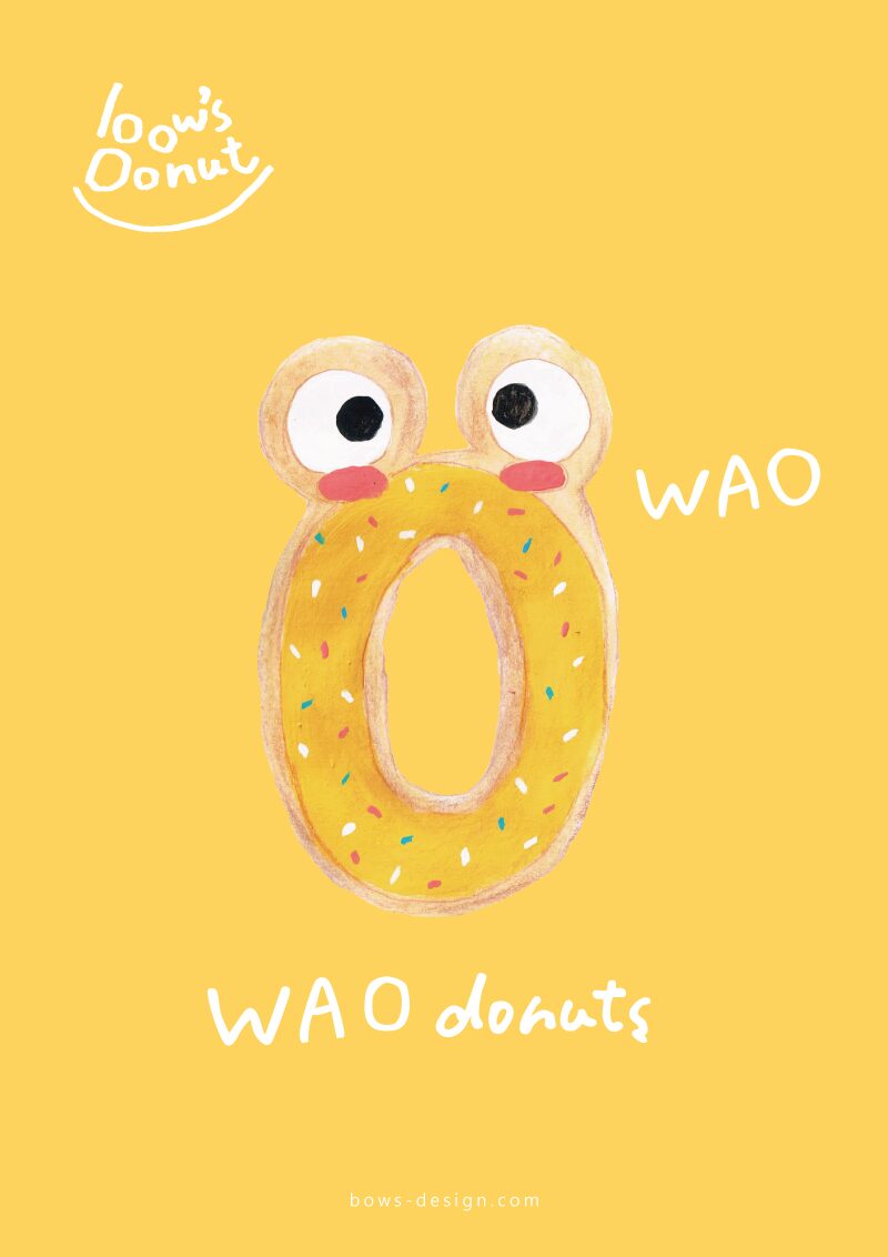 わお！ドーナツ　イラスト