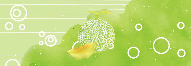 BOW'S BURGER メロンソーダ イラスト