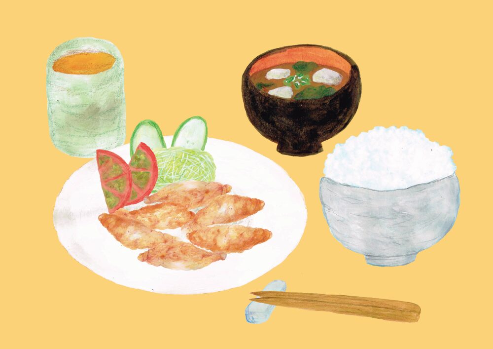 手羽先　イラスト