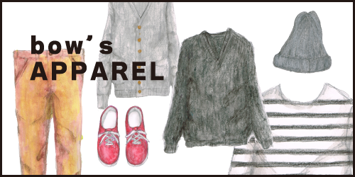bow's apparel（ボウズアパレル）