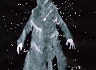 絶望する者　イラスト