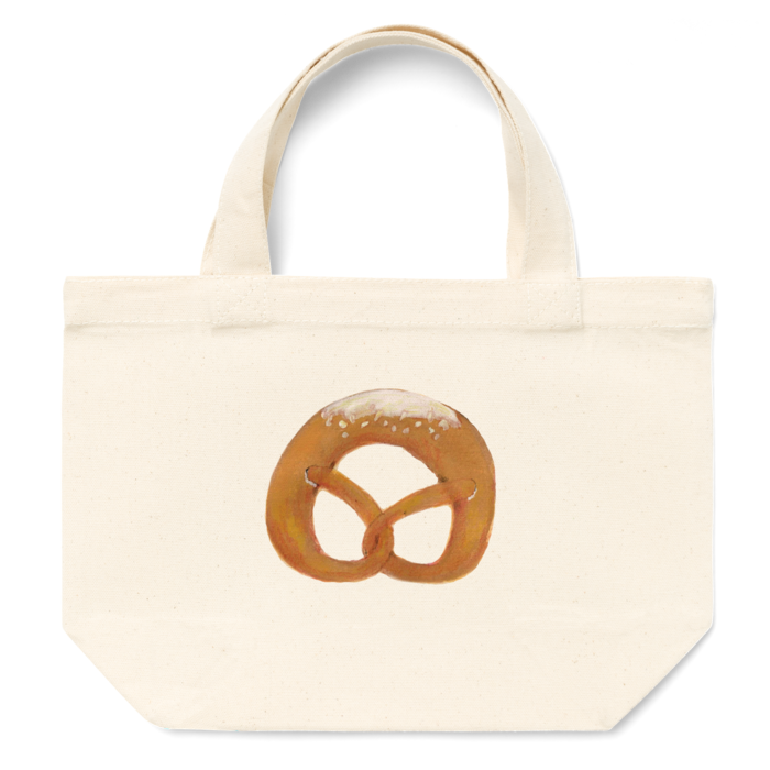 「ブレッツェル」イラストお買い物バッグ
