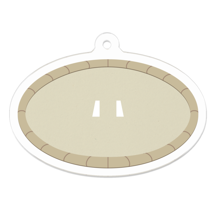 「我が土俵へようこそ」イラストアクリルキーホルダー