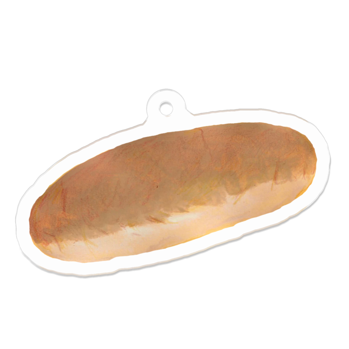 こっぺぱん　イラストアクリルキーホルダー