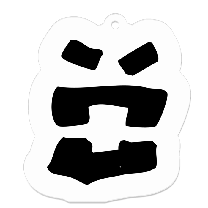 「キレ散らかす人」イラストアクリルキーホルダー