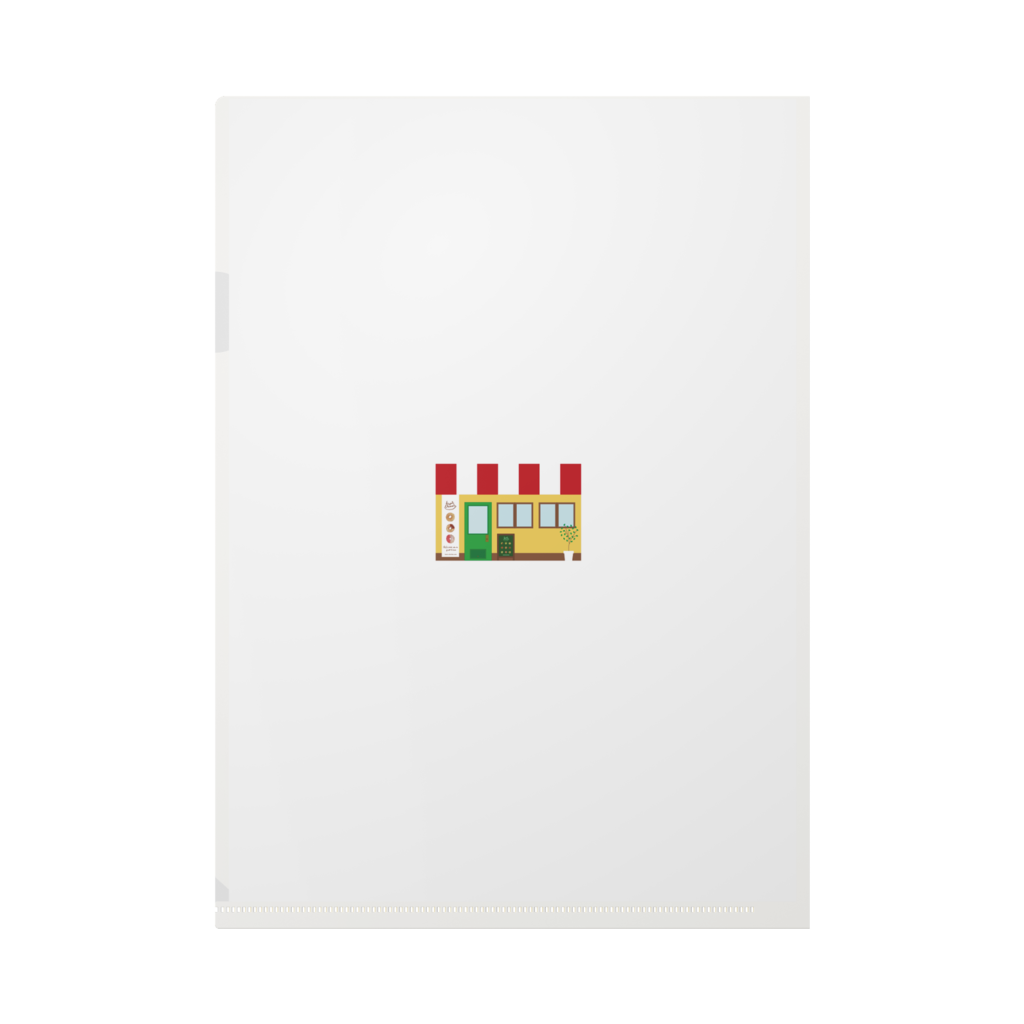 「チョコレートクルーラー イラスト」クリアファイル