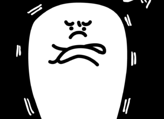 かべおばけ　イラスト