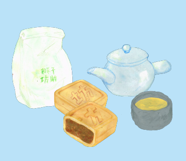 LINEスタンプ　最中