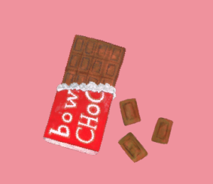 LINEスタンプ　チョコレート